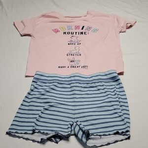 Pink Morning Routine Pjs